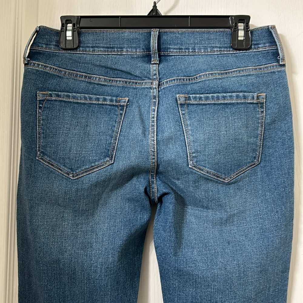 Old Navy Original Mid Rise Straight Leg Jean Sz 4 Short - Picture 5 of 12